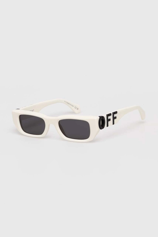 Off-White ochelari de soare dreptunghiular alb OERI124.490107