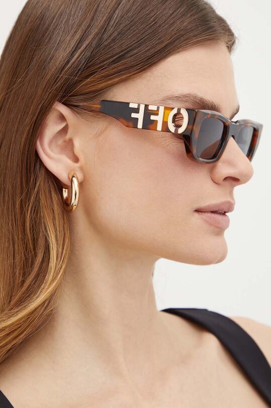 Сонцезахисні окуляри Off-White чорний OERI124.496007