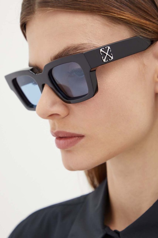 Off-White okulary przeciwsłoneczne czarny OERI126.501040