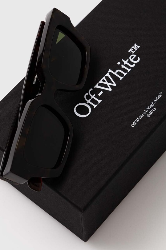 Akcesoria Off-White okulary przeciwsłoneczne OERI126.506055 brązowy