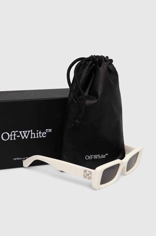 Akcesoria Off-White okulary przeciwsłoneczne OERI127.500107 biały