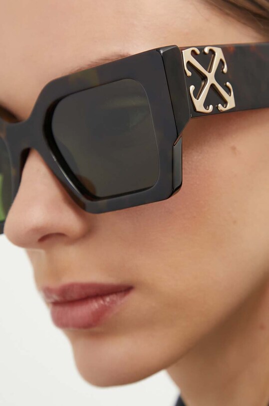 Off-White ochelari de soare OERI128.556055 maro