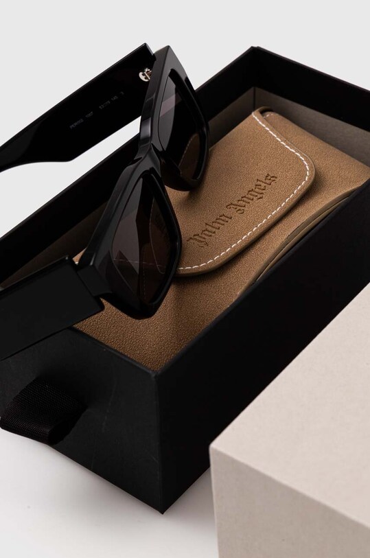 Akcesoria Palm Angels okulary przeciwsłoneczne PERI002.531007 czarny