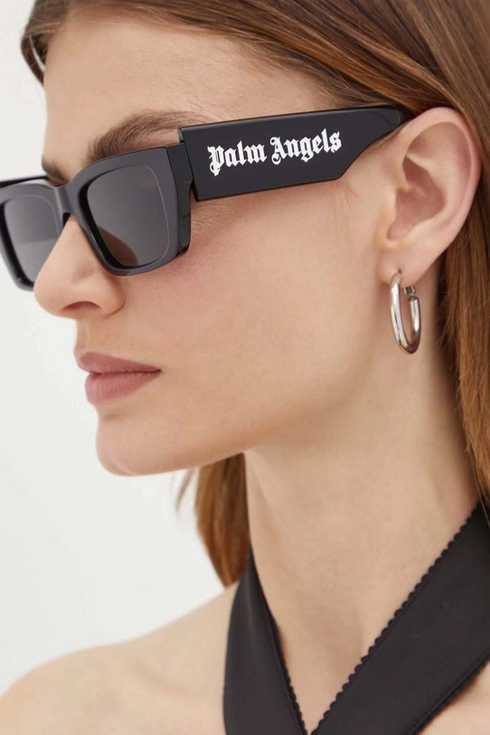 Palm Angels okulary przeciwsłoneczne czarny PERI002.531007