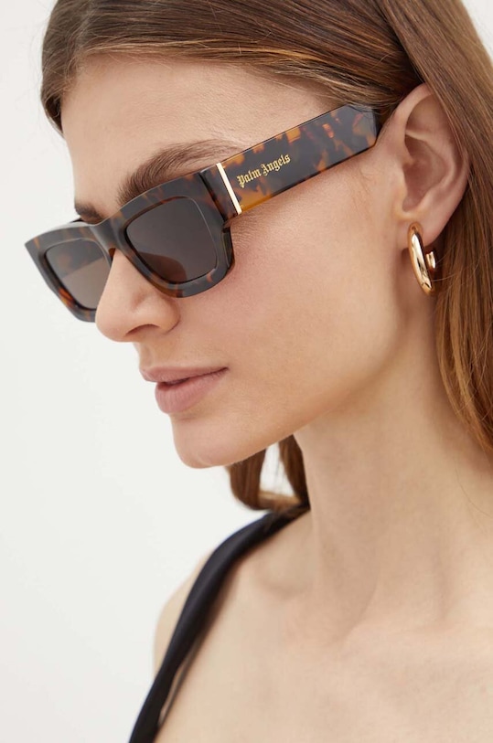 Sunčane naočale Palm Angels smeđa PERI048.536064