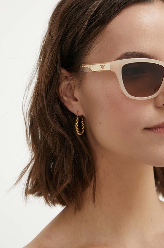 Doplňky Sluneční brýle Emporio Armani 0EA4227U béžová