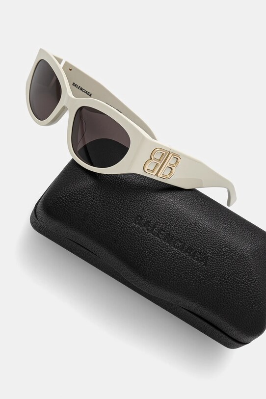Akcesoria Balenciaga okulary przeciwsłoneczne BB0324SK beżowy