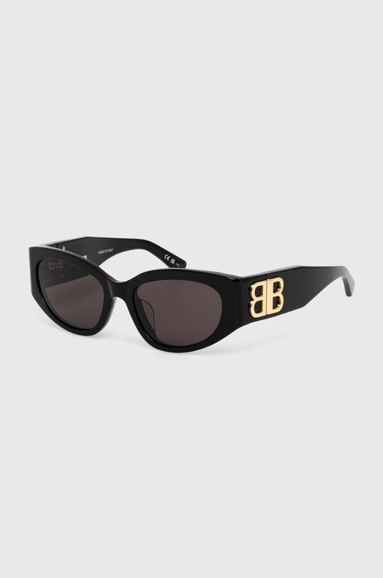 Balenciaga ochelari de soare BB0324SK negru AA00