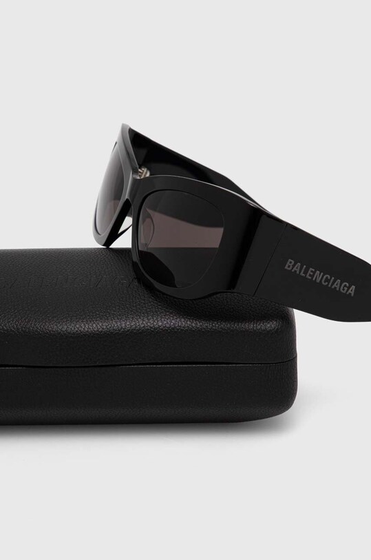 Balenciaga ochelari de soare negru BB0327S