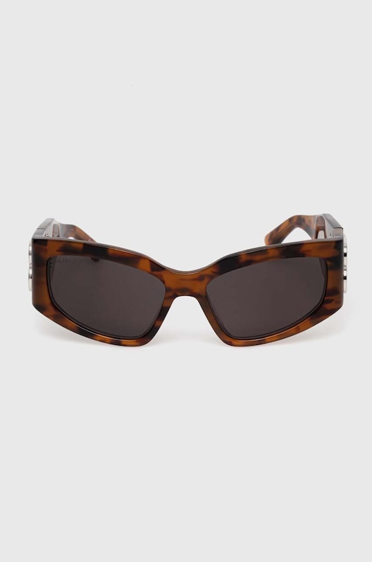 Akcesoria Balenciaga okulary przeciwsłoneczne BB0321S brązowy