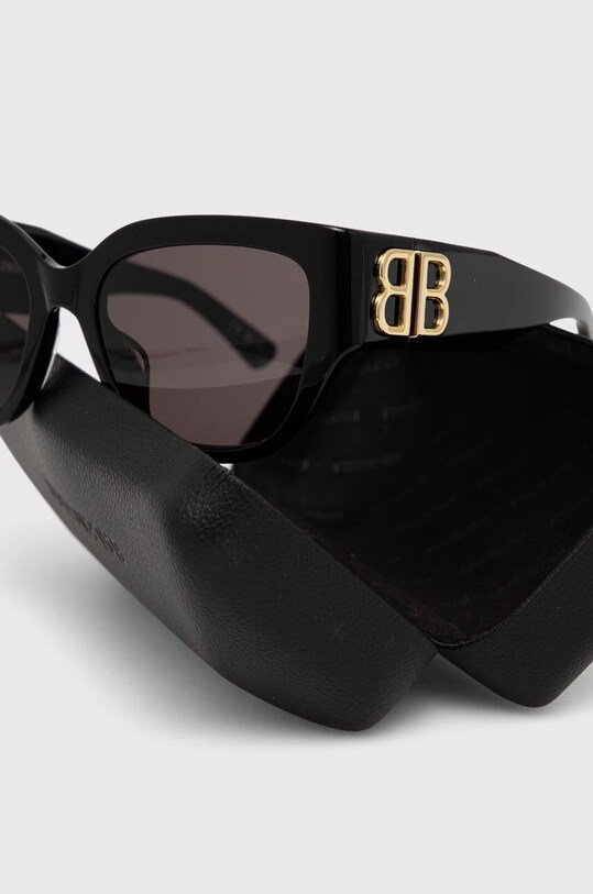 Balenciaga okulary przeciwsłoneczne czarny BB0323SK
