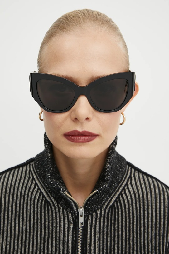 Balenciaga okulary przeciwsłoneczne BB0322S czarny