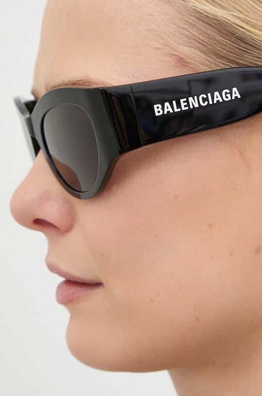 Balenciaga ochelari de soare BB0330SK negru