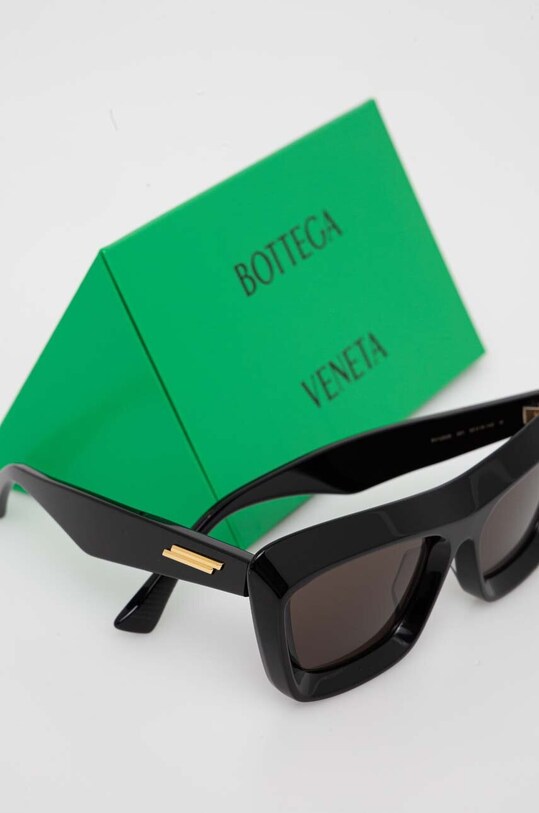 Bottega Veneta okulary przeciwsłoneczne czarny BV1283S