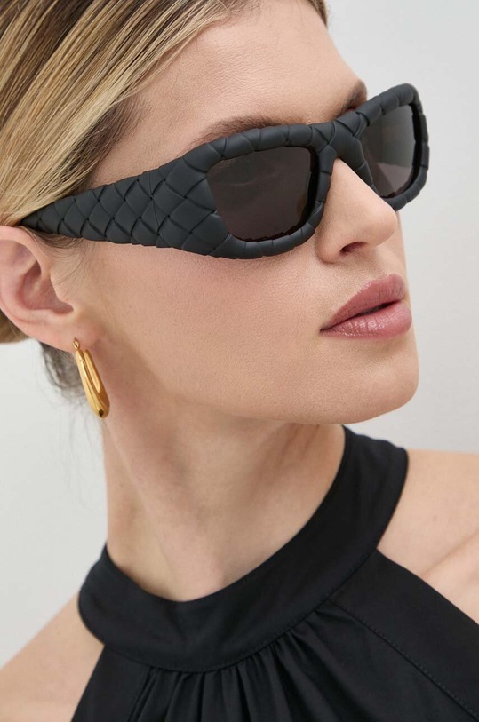 Sluneční brýle Bottega Veneta jednotná černá BV1303S