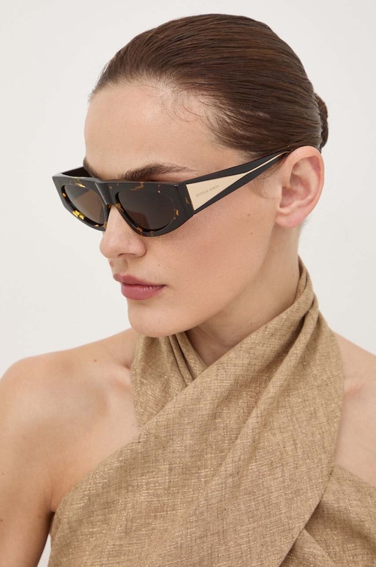 Sluneční brýle Bottega Veneta BV1277S hnědá