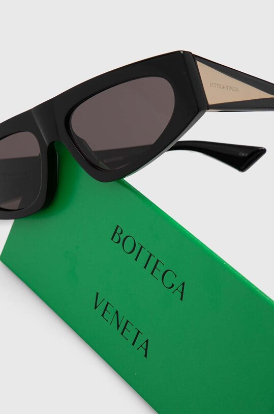 Bottega Veneta okulary przeciwsłoneczne czarny BV1277S