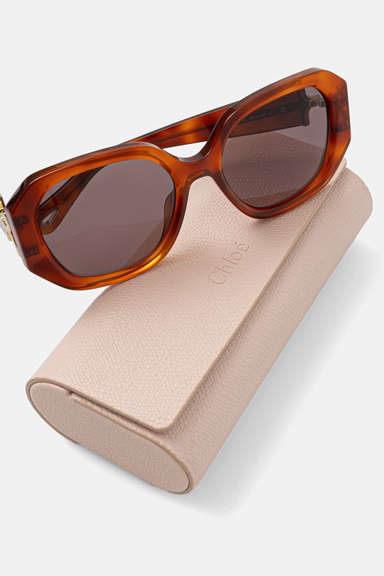 Chloe okulary przeciwsłoneczne damskie brązowy CH0236S