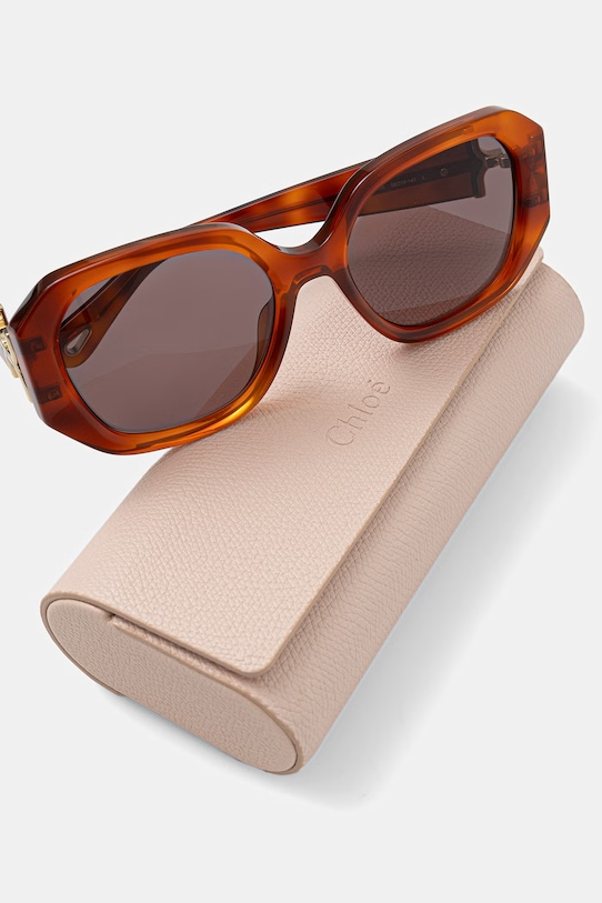 Chloe okulary przeciwsłoneczne damskie brązowy CH0236S