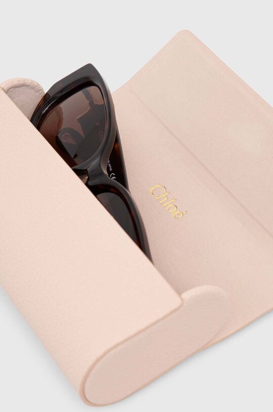 Sluneční brýle Chloé CH0237SK hnědá