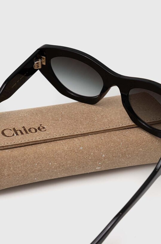 Chloé okulary przeciwsłoneczne CH0220S czarny