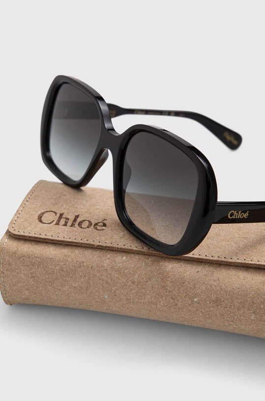 Chloé okulary przeciwsłoneczne czarny CH0222S