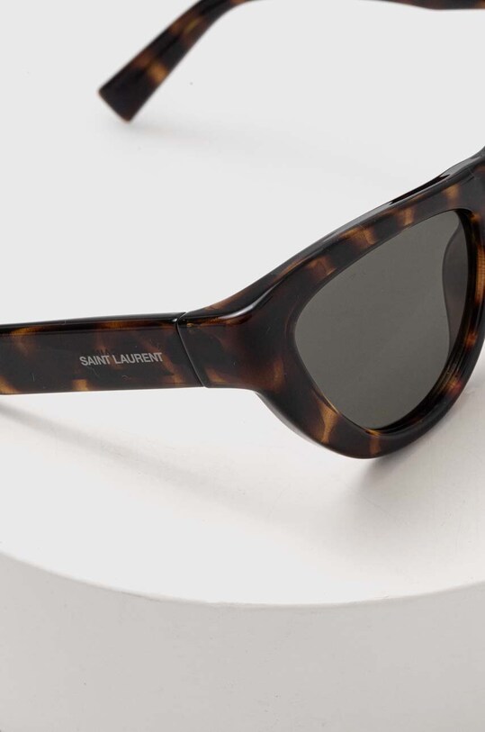 Saint Laurent okulary przeciwsłoneczne SL.676 brązowy