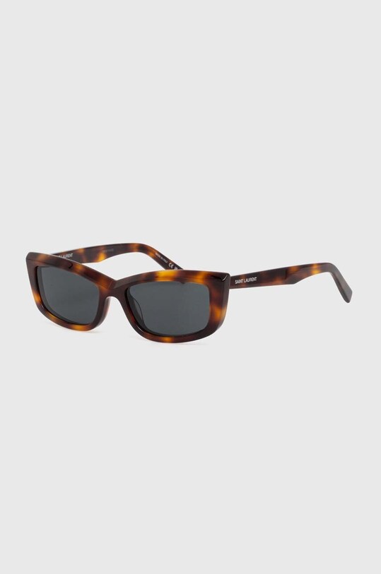 Saint Laurent okulary przeciwsłoneczne SL.658 brązowy AA00