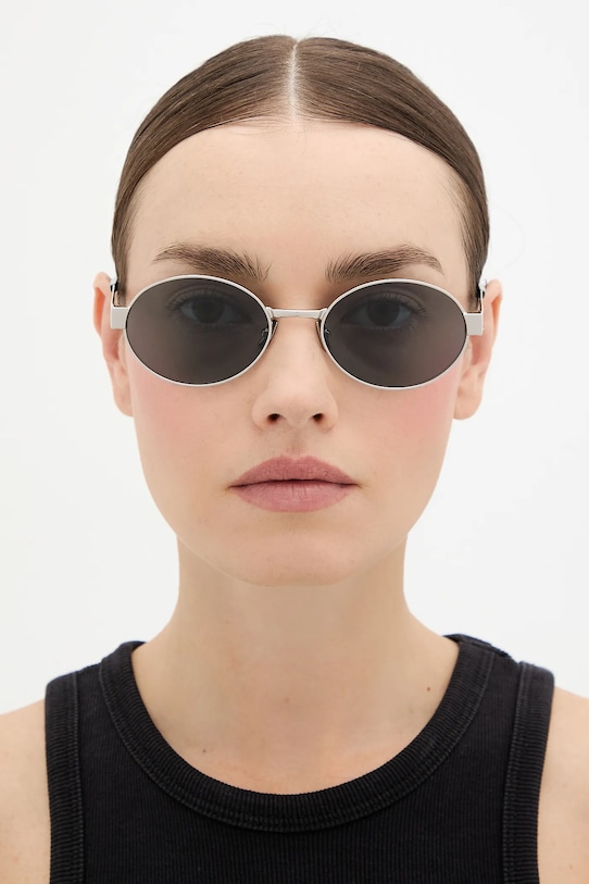 Сонцезахисні окуляри Saint Laurent SL.692 срібний