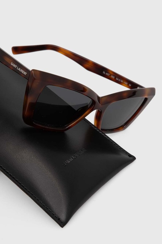 Saint Laurent ochelari de soare SL.657 maro