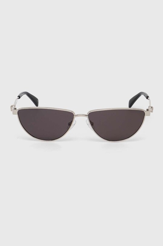Alexander McQueen okulary przeciwsłoneczne AM0456S srebrny AA00