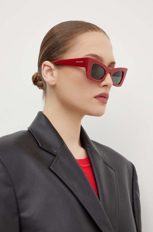 Сонцезахисні окуляри Saint Laurent SL.702 червоний