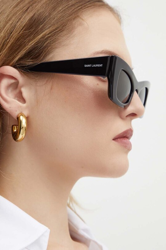 Saint Laurent okulary przeciwsłoneczne SL.702 czarny