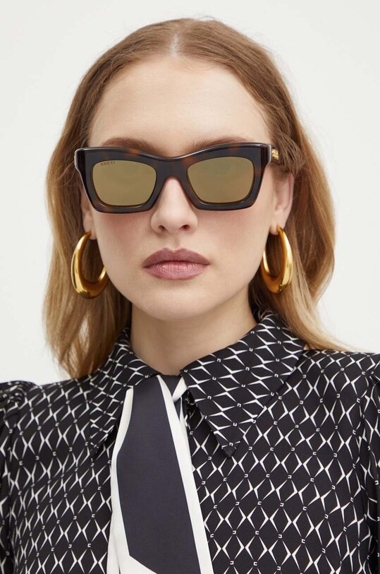 Gucci okulary przeciwsłoneczne kocie oczy multicolor GG1773S
