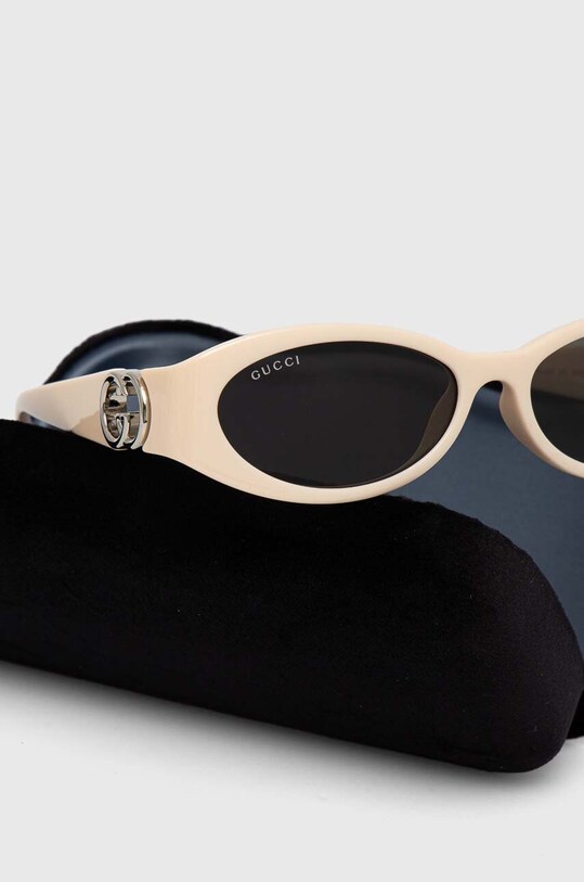 Gucci okulary przeciwsłoneczne beżowy GG1660S