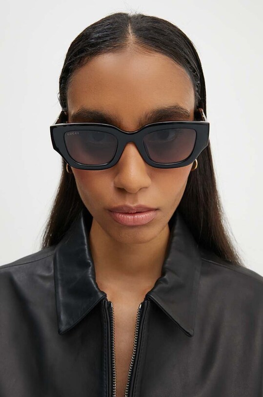 Gucci okulary przeciwsłoneczne GG1558SK czarny AA00