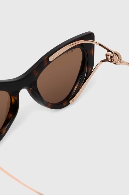 Gucci okulary przeciwsłoneczne brązowy GG1565S