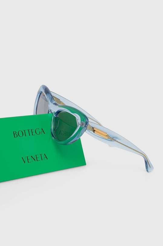 Bottega Veneta okulary przeciwsłoneczne turkusowy BV1282S