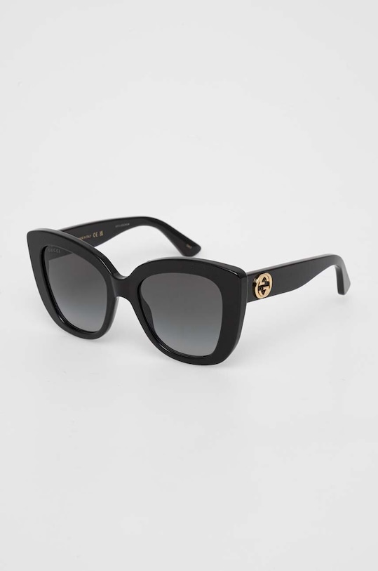 Gucci okulary przeciwsłoneczne GG0327S czarny AA00