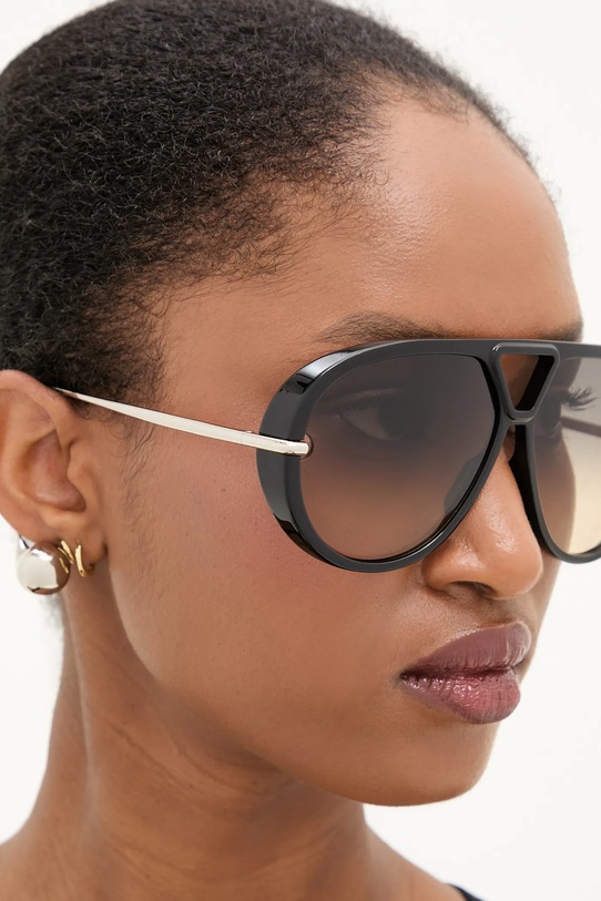 Сонцезахисні окуляри Bottega Veneta BV1273S чорний