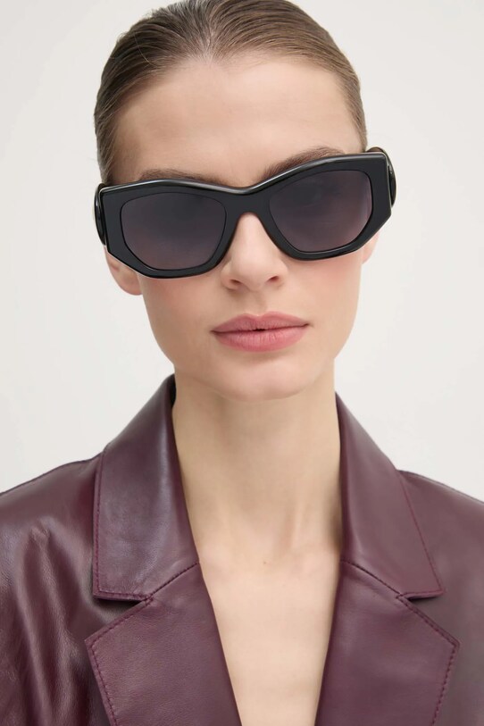 Etro okulary przeciwsłoneczne gradientowa czarny ETROPAISLEY