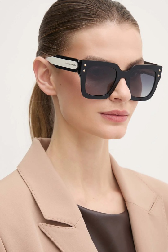 Sunčane naočale Carolina Herrera geometrijske crna HER.0255/S