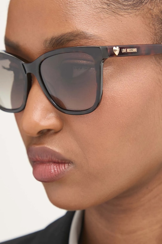 Doplňky Sluneční brýle Love Moschino MOL078/S hnědá