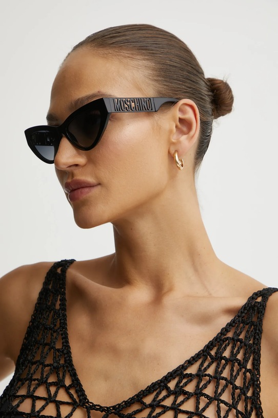 Moschino ochelari de soare nu negru MOS170/S