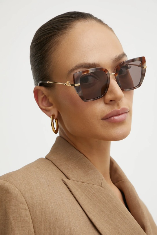 Sluneční brýle Dolce & Gabbana jednotná hnědá 0DG4474