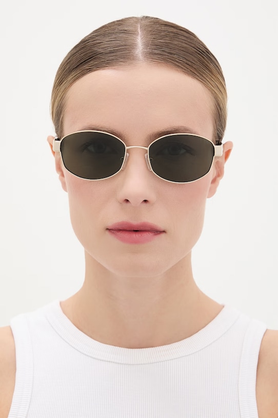 Michael Kors okulary przeciwsłoneczne 0MK1161 złoty SS26