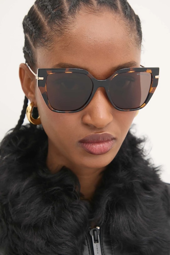 Sluneční brýle Michael Kors jednotná hnědá 0MK2231U