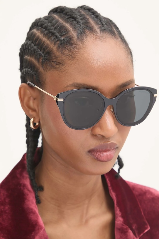 Слънчеви очила Michael Kors кръгла черен 0MK2229D