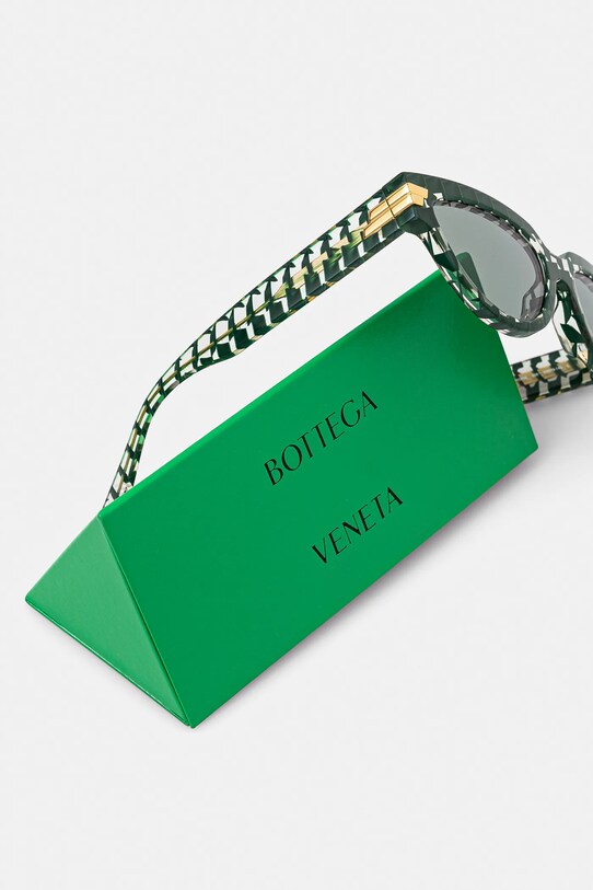 Slnečné okuliare Bottega Veneta zelená BV1035S
