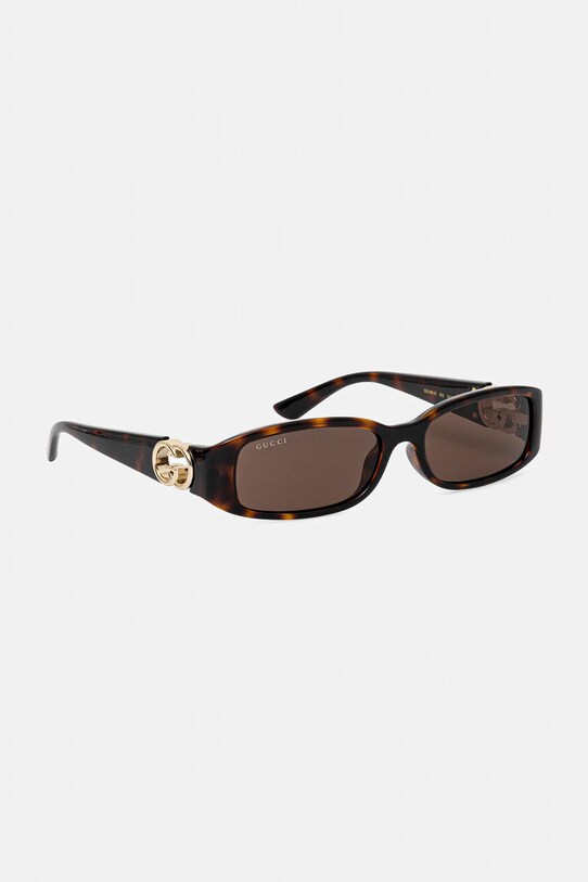 Gucci okulary przeciwsłoneczne GG1661S brązowy AA00